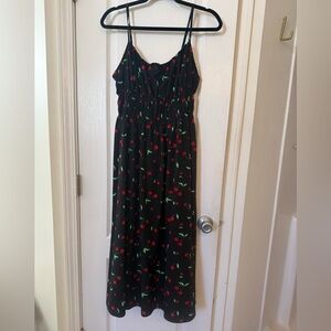 Hesperus cherry print dress
